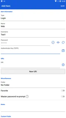 Bitwarden android App screenshot 4